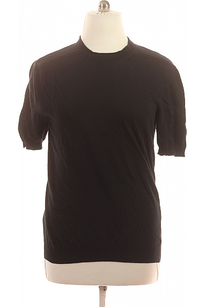 roberto cavalli Dámská černá pletená halenka krátký rukáv úpletová Velikost L | roberto cavalli | obrázek 2