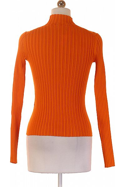 Acne Studios Dámský oranžový žebrovaný rolák s dlouhým rukávem Velikost XXS | Acne Studios | obrázek 2
