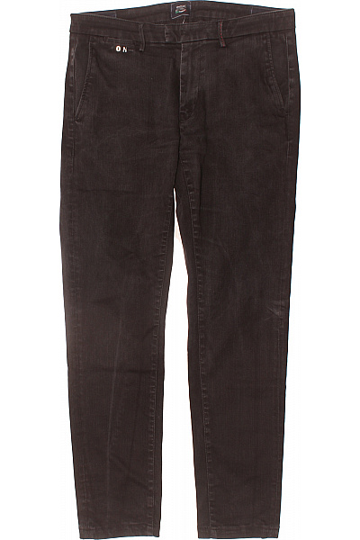 Tramarossa Pánské Tmavé Rovné Džíny S Kapsami A Nápisem ON Velikost 33