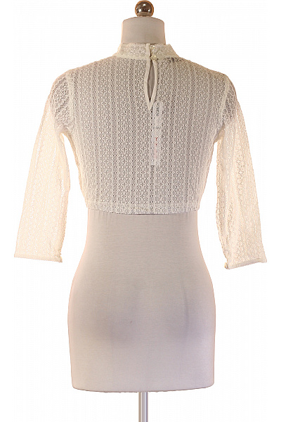 Tramontana Dámské bílé krajkové bolerko s dlouhým rukávem vintage Vel. 36 | Tramontana | obrázek 3