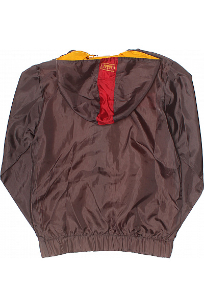 Dětská Chlapecká Bunda Hnědá Žlutá Červená Kapuce Zip Gryffindor Sportovní Vel. 10 | Unimoda | obrázek 3