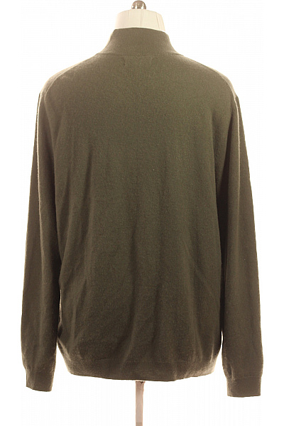 LAWRENCE GREY Pánský kardigan zelený podzimní jarní na zip stojáček Vel. 4XL | LAWRENCE GREY | obrázek 2