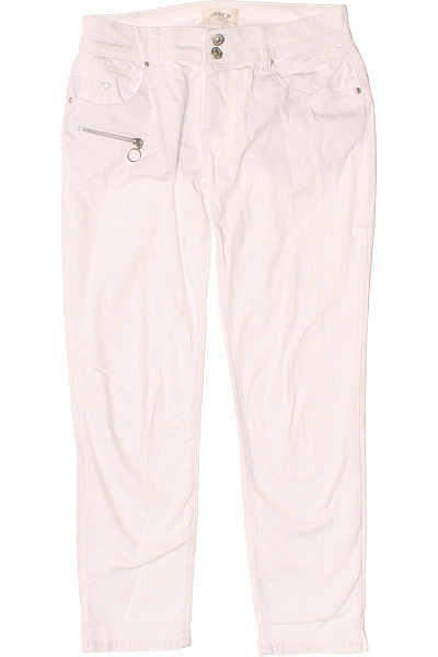 Cartoon rovné kalhoty s kapsami volnočasové bílé Velikost 38 | Cartoon | obrázek 2