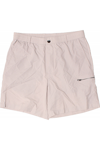 ARMANI Pánské béžové kraťasy volnočasové ležérní krátké se zipem s kapsami Vel. 50 | ARMANI | obrázek 2