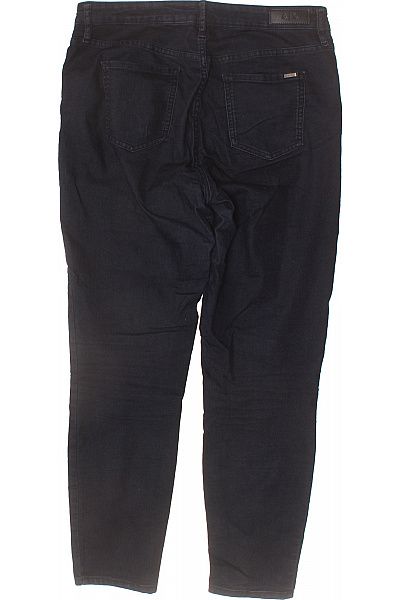 ARMANI Dámské Džíny J10 Super Skinny Černé Úzké Zkrácené Velikost M | ARMANI | obrázek 2