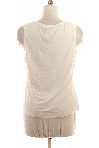 RABE Dámské viskózové tílko bílé s nápisem basic Velikost 42 | RABE | obrázek 3