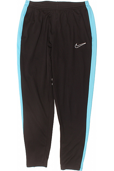 Nike Černé sportovní tepláky s modrým bočním pruhem a logem Velikost XS | Nike | obrázek 2