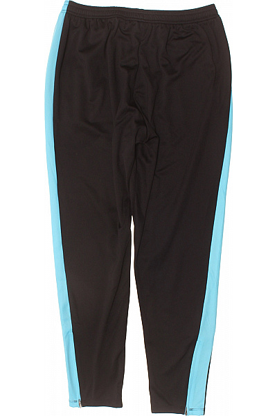 Nike Černé sportovní tepláky s modrým bočním pruhem a logem Velikost XS | Nike | obrázek 3