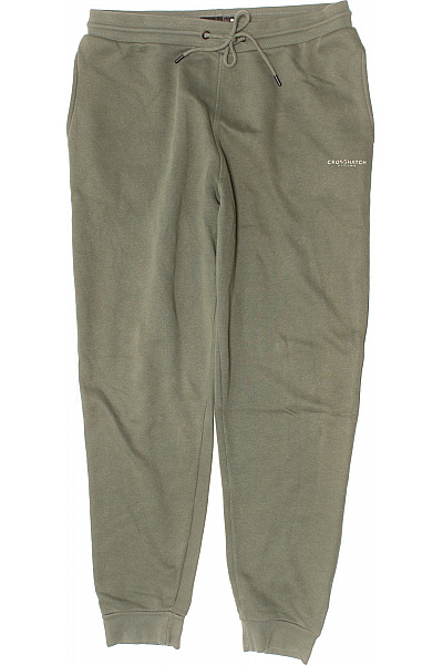 Crosshatch Pánské Kalhoty Zelené Vel. L