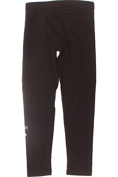 Canda Dívčí černé legíny s potiskem hvězdy slim fit Vel. 128 | Canda | obrázek 3