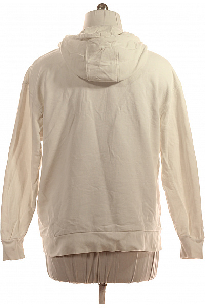 TOMMY HILFIGER Pánská bílá mikina s kapucí a potiskem streetwear Velikost xxl | TOMMY HILFIGER | obrázek 2