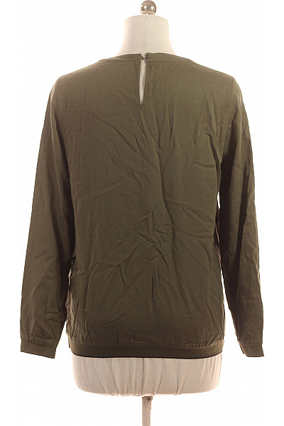 s.OLIVER Dámské tričko s dlouhým rukávem basic khaki Vel. 38 | s.OLIVER | obrázek 2