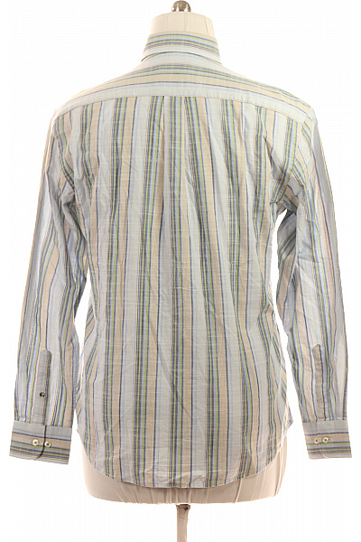 FYNCH-HATTON Pánská dlouhá košile pruhovaná ležérní business regular fit Velikost l | FYNCH-HATTON | obrázek 3