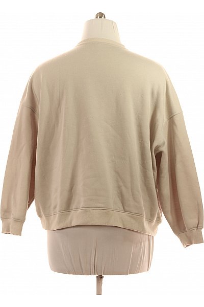 VERO MODA Dámská béžová mikina s dlouhým rukávem streetwear květovaná crewneck Vel. l | VERO MODA | obrázek 2