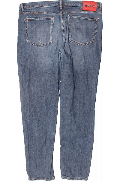 Hugo Boss Roztrhané Pánské Džíny Modré Second hand | Hugo Boss | obrázek 2