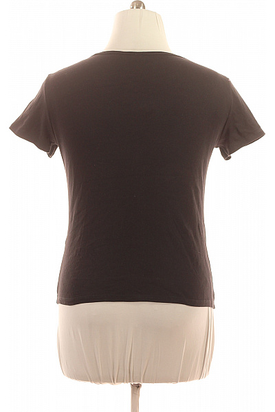 LEVIS Dámské bavlněné tričko s krátkým rukávem černé basic s kulatým výstřihem Velikost XL | LEVIS | obrázek 3