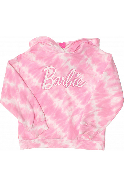 Dívčí TieDye Růžové Mikina S Kapucí S Nápisem Velikost 122 | Unimoda | obrázek 2