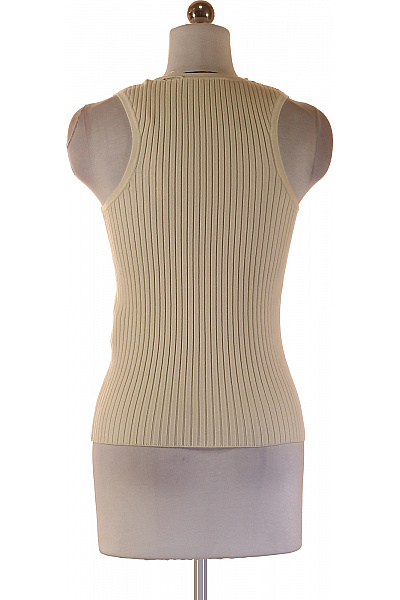 Max Mara Dámské béžové žebrované tílko bez rukávů Velikost S | Max Mara | obrázek 2