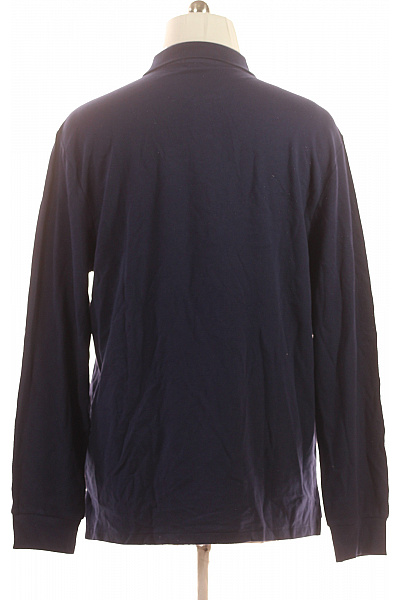 Ralph Lauren Pánské modré tričko s dlouhým rukávem a límečkem s výšivkou Vel. XXL | Ralph Lauren | obrázek 2