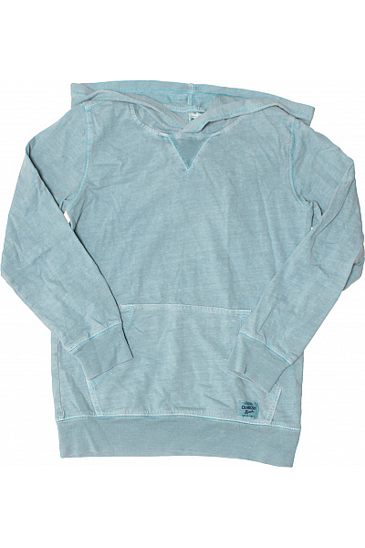 OshKosh Chlapecká mikina s kapucí a klokaní kapsou světle modrá Vel. 8let | OshKosh | obrázek 2
