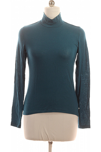 Scotch & Soda Dámské Modalové Tričko S Rolákem A Dlouhým Rukávem Jednobarevné Vel. L