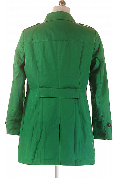 FUCHS SCHMITT Dámský bavlněný zelený trenčkot klasický stylový jarní podzimní nepromokavý Vel. 40 | FUCHS SCHMITT | obrázek 2