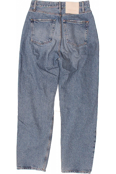 DAGMAR Dámské modré seprané volné džíny s vysokým pasem Vel. 27/34 | DAGMAR | obrázek 2