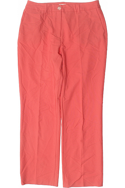 s.OLIVER Dámské rovné kalhoty elegantní coral s knoflíky Velikost 40 | s.OLIVER | obrázek 2
