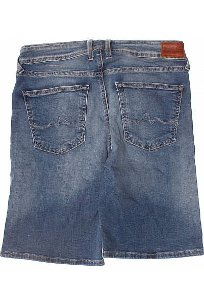 Pepe Jeans Pánské bavlněné modré džínové kraťasy s kapsami ležérní krátké Velikost XS | Pepe Jeans | obrázek 3