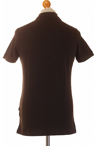 U.S.POLO ASSN. Polo tričko hnědé jednobarevné s límečkem s krátkým rukávem s výšivkou Velikost S | U.S.POLO ASSN. | obrázek 2