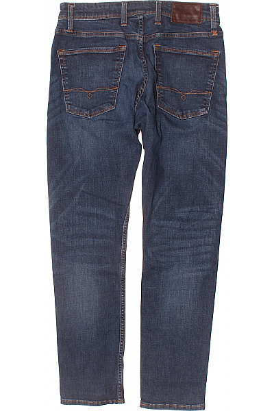 s.OLIVER Dámské modré strečové džíny s kapsami klasické seprané slim fit Velikost 28 | s.OLIVER | obrázek 2