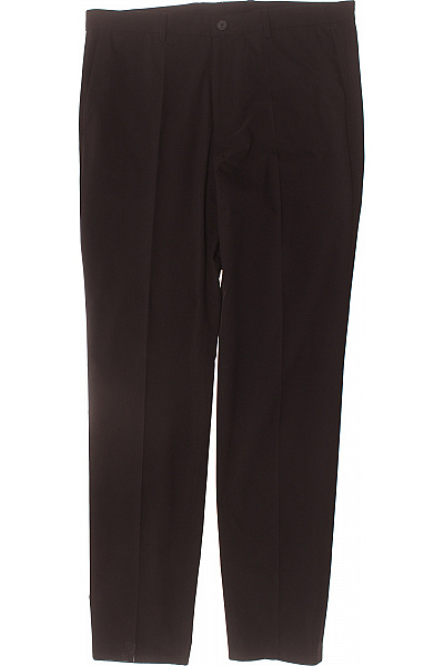 Hugo Boss Pánské tmavě hnědé oblekové kalhoty rovné elegantní business Vel. 102 | Hugo Boss | obrázek 2