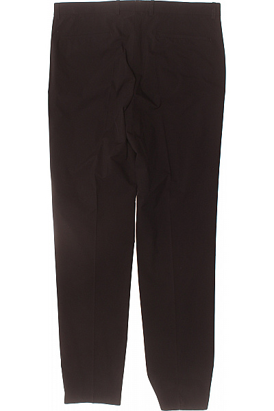 Hugo Boss Pánské tmavě hnědé oblekové kalhoty rovné elegantní business Vel. 102 | Hugo Boss | obrázek 3