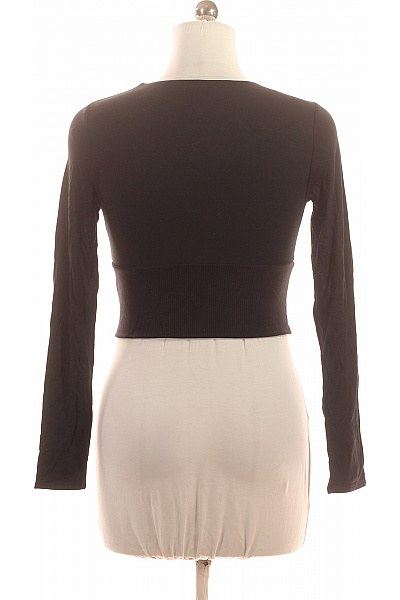 Guess Dámský černý crop top s dlouhým rukávem Vel. M | Guess | obrázek 3