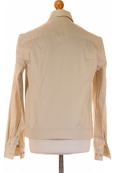 Neil Barrett Pánská béžová jarní bunda zip do pasu lehká stylová Velikost s | Neil Barrett | obrázek 2