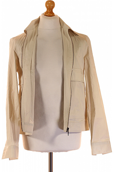 Neil Barrett Pánská béžová jarní bunda zip do pasu lehká stylová Velikost s | Neil Barrett | obrázek 3