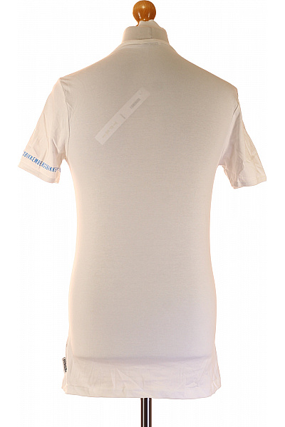 BIKKEMBERGS Jednoduché Pánské Tričko Bílé | BIKKEMBERGS | obrázek 2