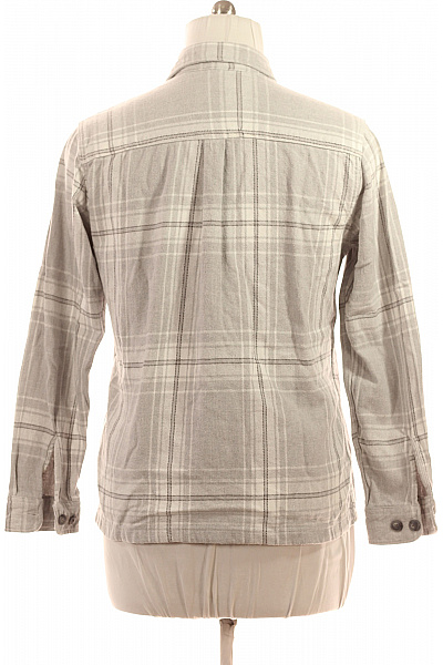 Jacky Luxury Pánská flanelová kostkovaná košile s dlouhým rukávem šedá ležérní Vel. l | Jacky Luxury | obrázek 3