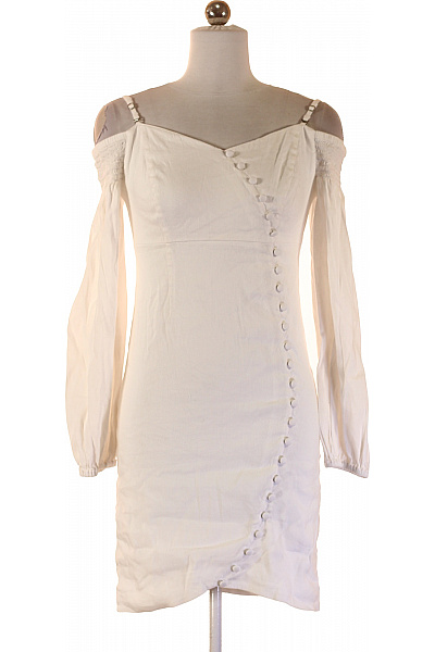 s.OLIVER Dámské letní šaty s dlouhým rukávem a odhalenými rameny Vel. XS | s.OLIVER | obrázek 2