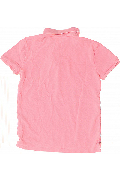 POLO CLUB Dámské růžové polo tričko s krátkým rukávem a výšivkou Vel. xs | POLO CLUB | obrázek 2