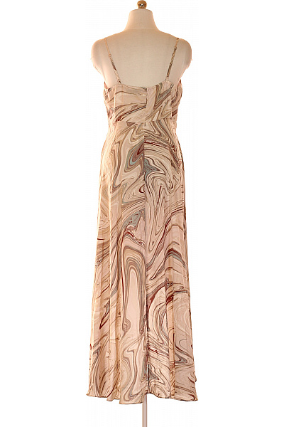 Dámské šaty letní boho asymetrické na ramínka barevné Velikost L | Unimoda | obrázek 3