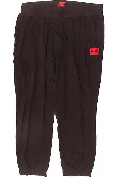 Hugo Boss Pánské tmavě hnědé volnočasové pohodlné tepláky s kapsami na zavazování Vel. XXL | Hugo Boss | obrázek 2