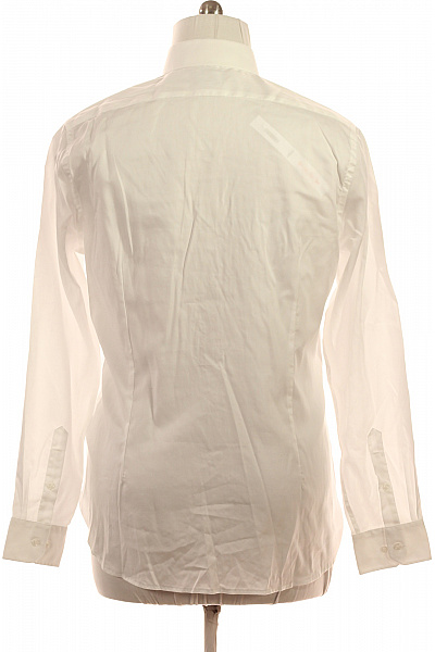 MICHAEL KORS Pánská bílá košile s dlouhým rukávem elegantní business Velikost 43 | MICHAEL KORS | obrázek 3