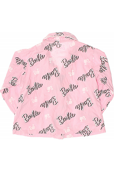 Dívčí noční košile růžová potisk dlouhý rukáv Vel. 122 | Unimoda | obrázek 3