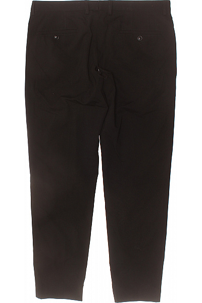 Strellson Pánské černé oblekové kalhoty rovné elegantní business Vel. 52 | Strellson | obrázek 2