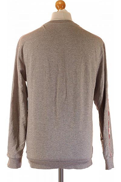 MOSCHINO Pánská šedá mikina bez kapuce s dlouhým rukávem streetwear Vel. S | MOSCHINO | obrázek 2