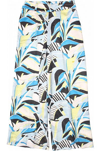 Hugo Boss Dámské Kalhoty Rovné široké S Potiskem Barevné Volnočasové Velikost 40