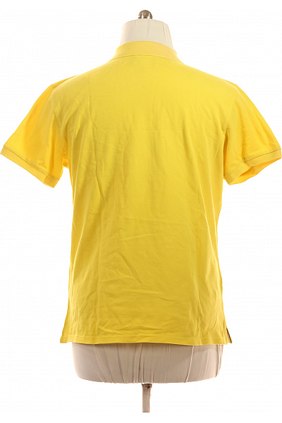 VERSACE Polo Tričko Žluté Jednobarevné S Krátkým Rukávem Basic Vel. XL | VERSACE | obrázek 3