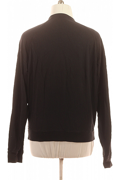 Dsquared2 Černá pánská mikina bez kapuce s dlouhým rukávem a potiskem rukou Velikost xl | Dsquared2 | obrázek 2