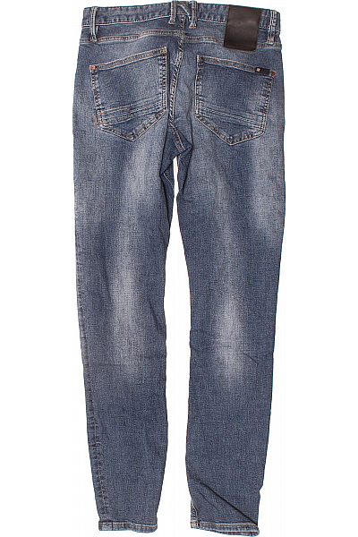 NO EXCESS Dámské modré džíny seprané úzké s kapsami klasické Vel. 29/32 | NO EXCESS | obrázek 2